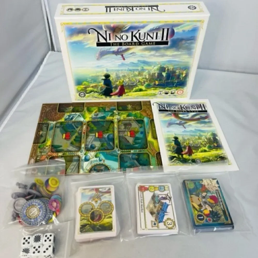 Steamforged Games Board Game Ni No Kuni II - The Board Game VG Very Good Conditi